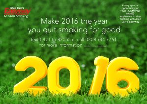 Happy New Year 2016, nature concept and colorful number idea